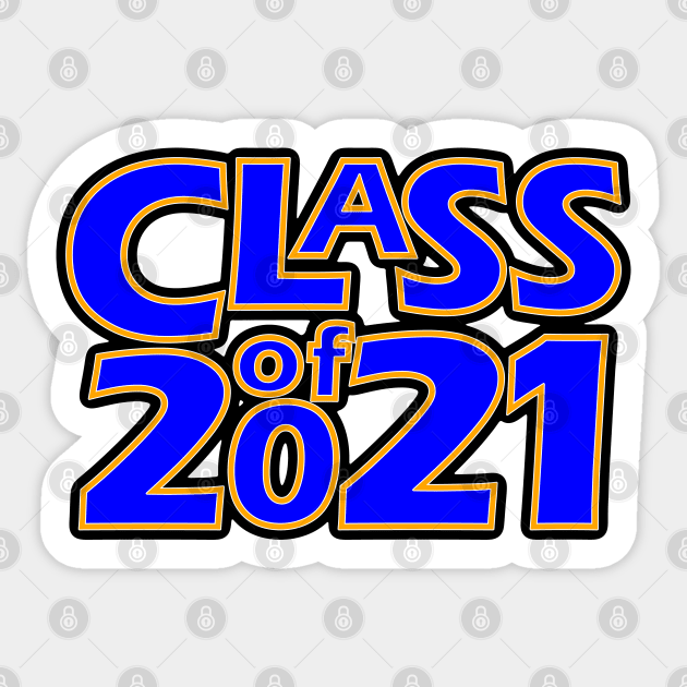 Grad Class of 2021 Sticker by gkillerb